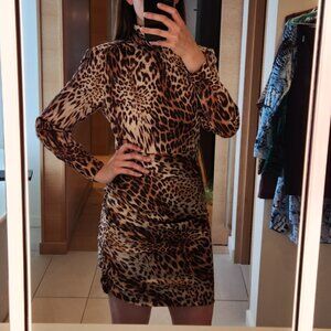 Marciano Cheetah Print Dress